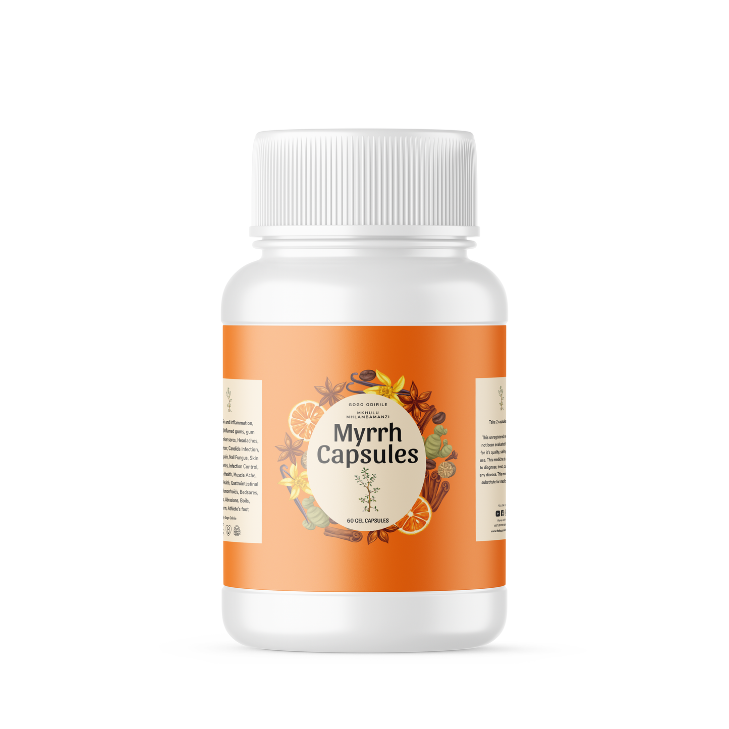 Gogo Odirile Myrrh 60 Capsules (500MG)