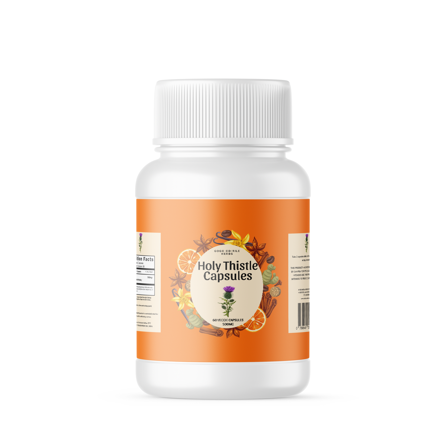 Gogo Odirile Holy Thistle 60 Capsules (500MG)