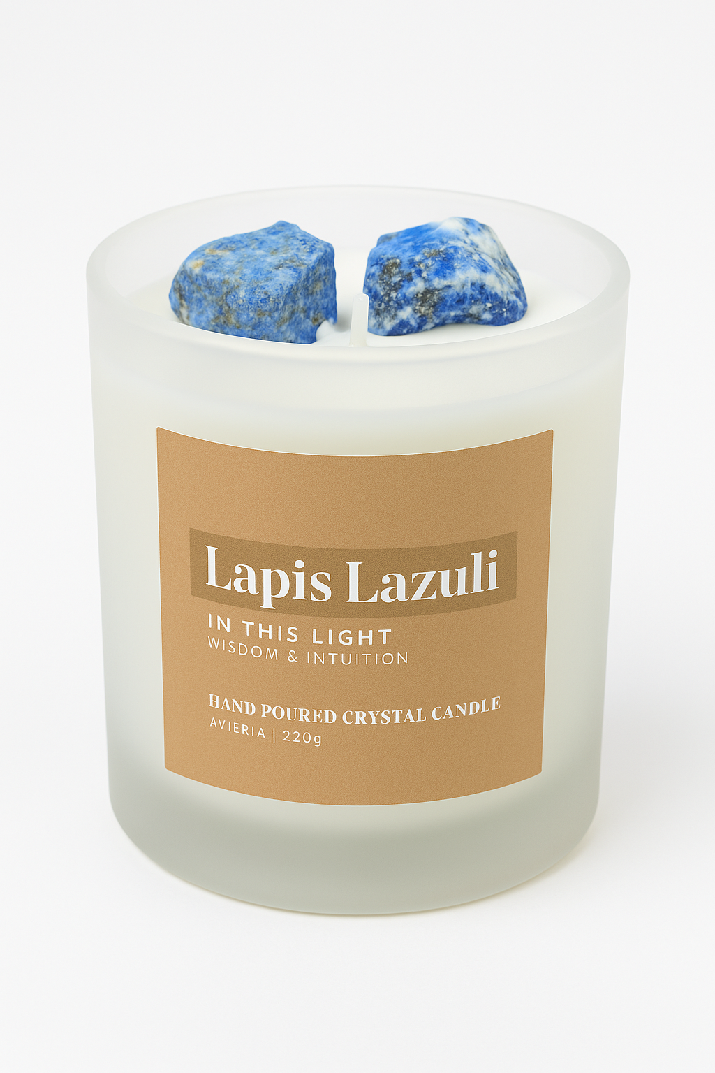 Lapis Lazuli Candle