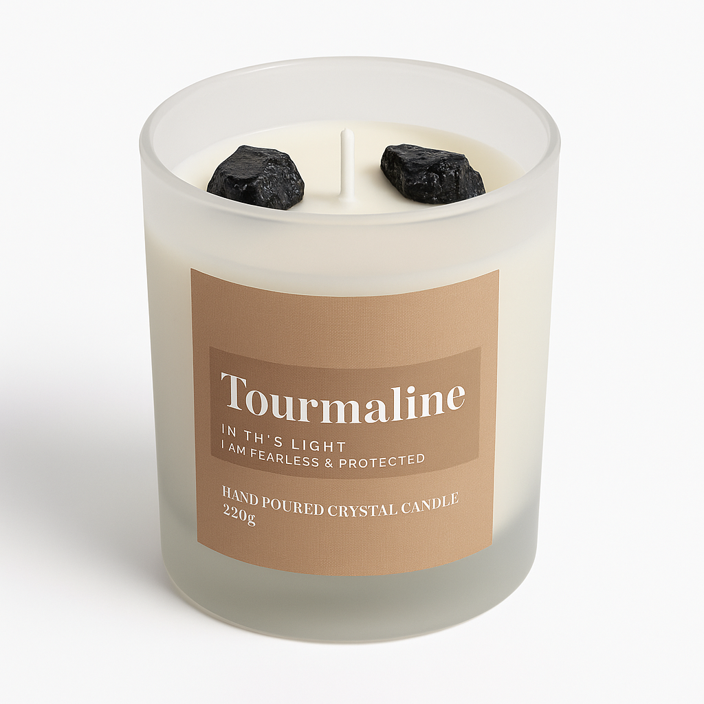 Black Tourmaline candle