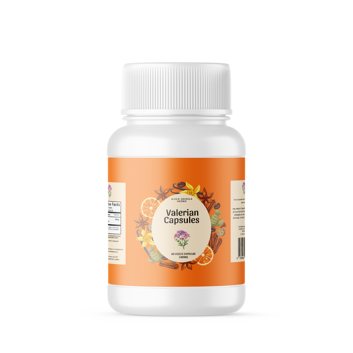 Gogo Odirile Valerian Root 60 Capsules (500MG)