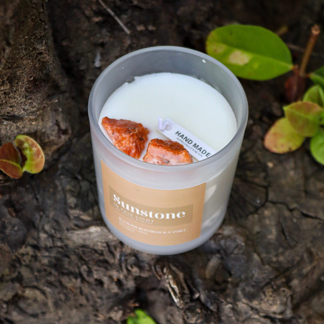 Sunstone candle