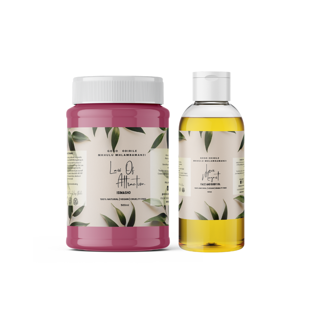 Law of Attraction Siwasho + Vula Oil Combo (Free Delivery)
