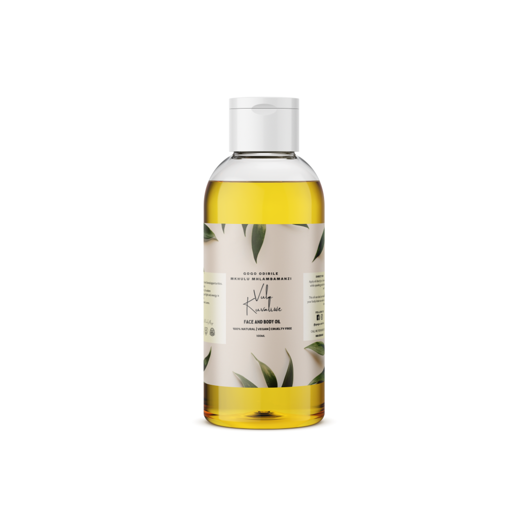 Vula Ku Valiwe Infused Face and Body Oil