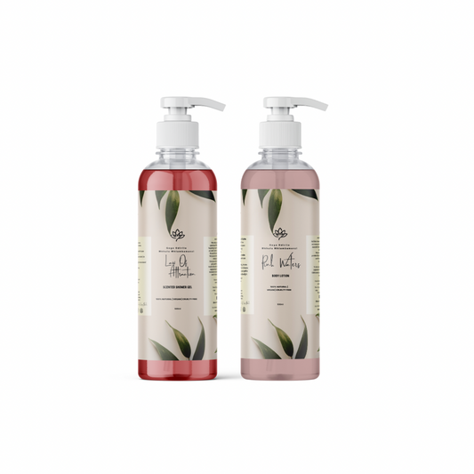 Law Of Attraction Shower Gel & Pink Waters Lotion