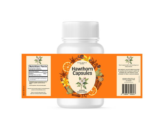 Gogo Odirile Hawthorn (Leaves & Flowers) 60 Capsules (500MG)