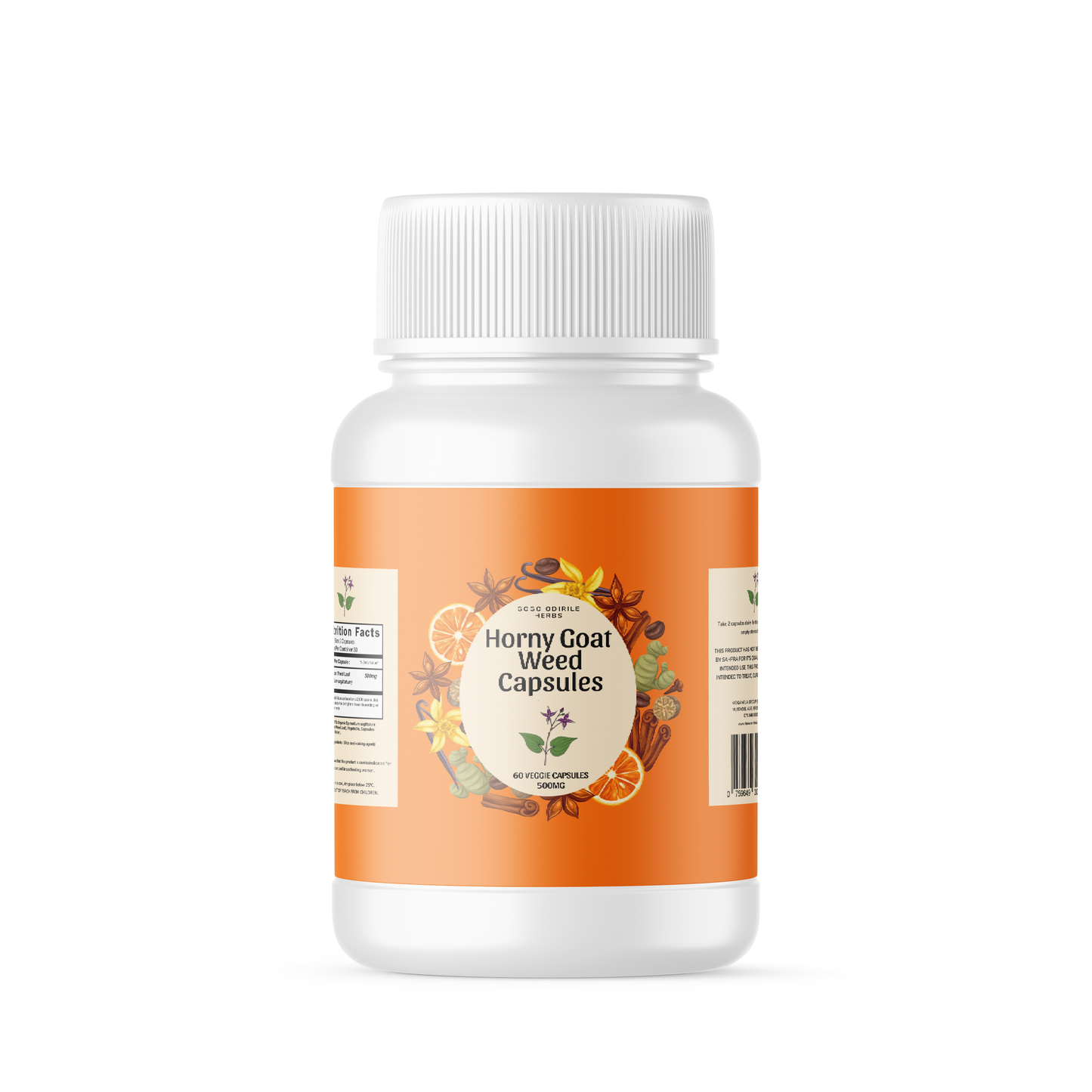 Gogo Odirile Horny Goat Weed Leaf Powder 60 Capsules (500MG)