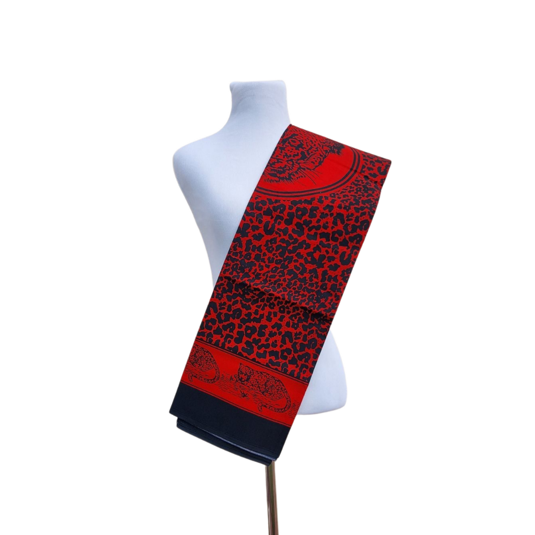 Nkwe Ancestral  Fleece Blanket