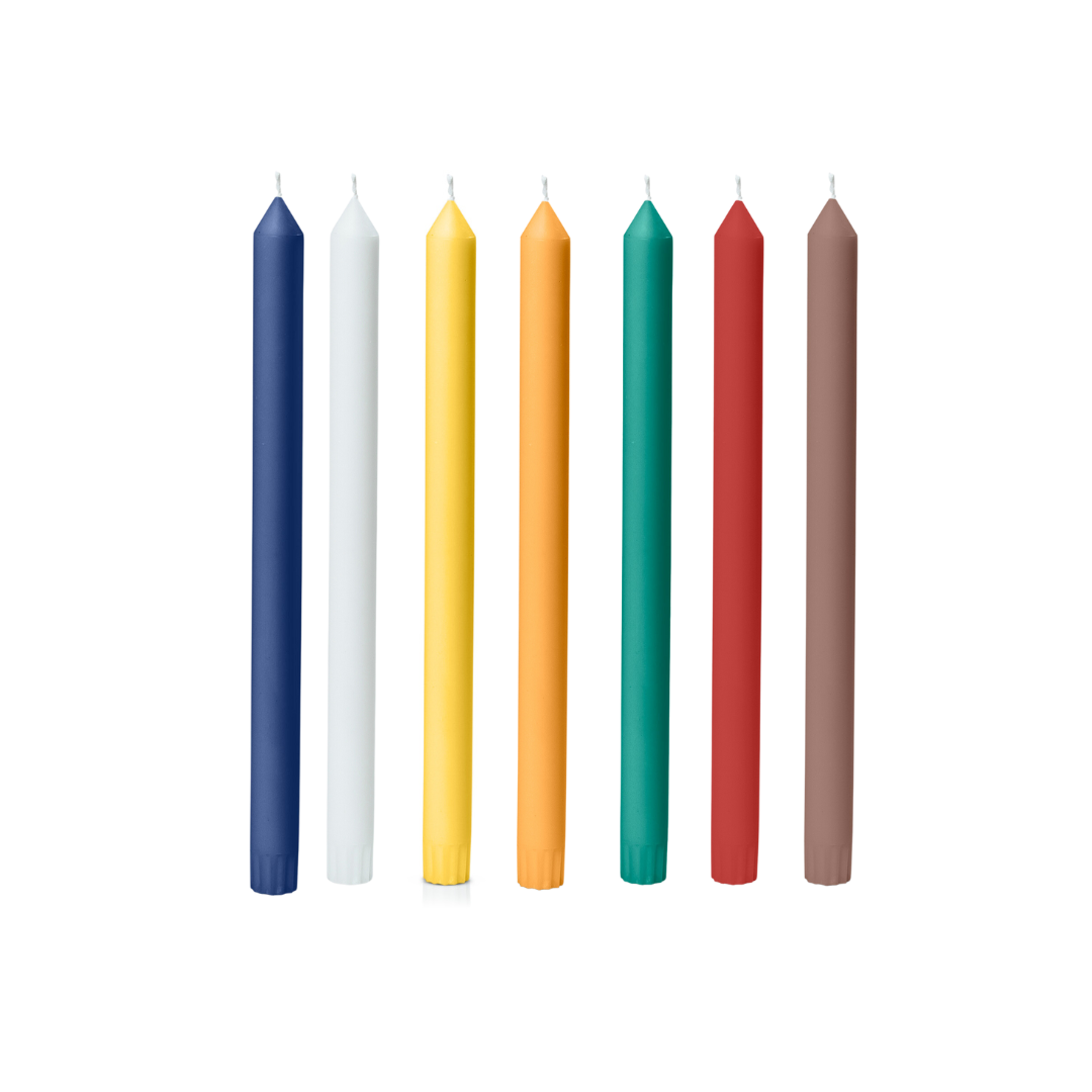 7 Colours Candle Pack