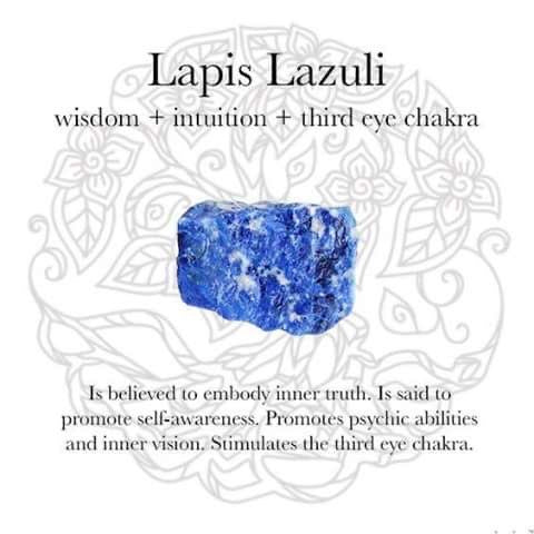 Lapis Lazuli Crystal Chip Bracelet