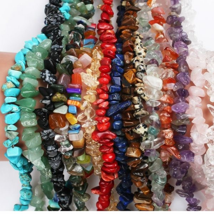 Amethyst Crystal Chip Bracelet