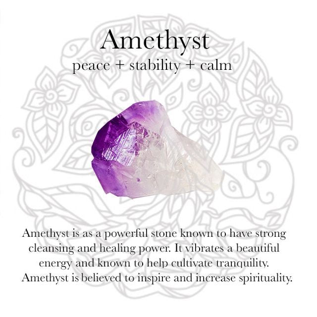 Amethyst Crystal Chip Bracelet