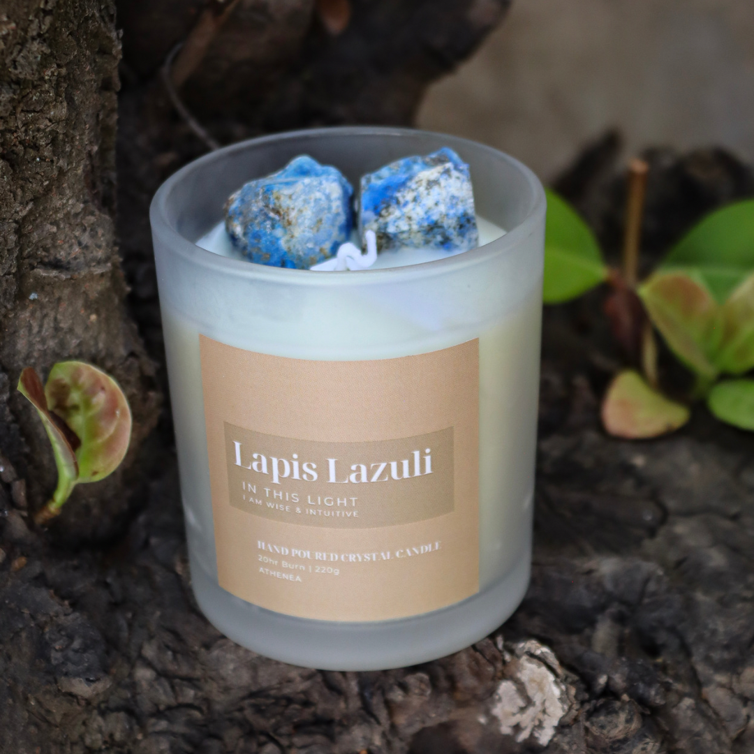 Lapis Lazuli Candle